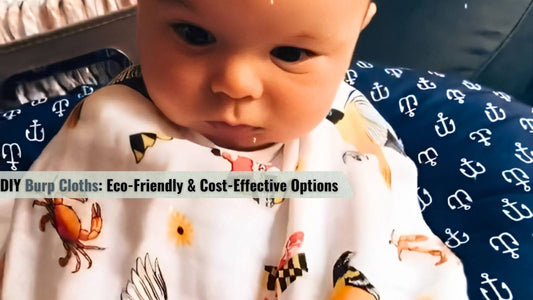 DIY Burp Cloths: Eco-Friendly & Cost-Effective Options - Little Hometown