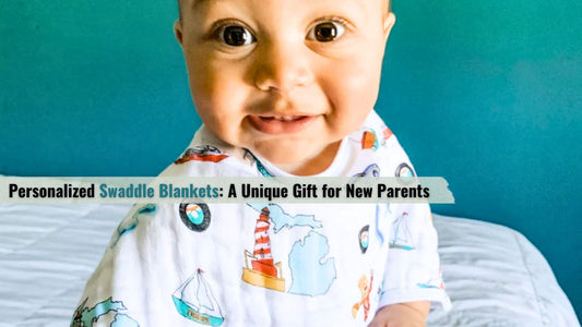 Personalized Swaddle Blankets: A Unique Gift for New Parents - Little Hometown