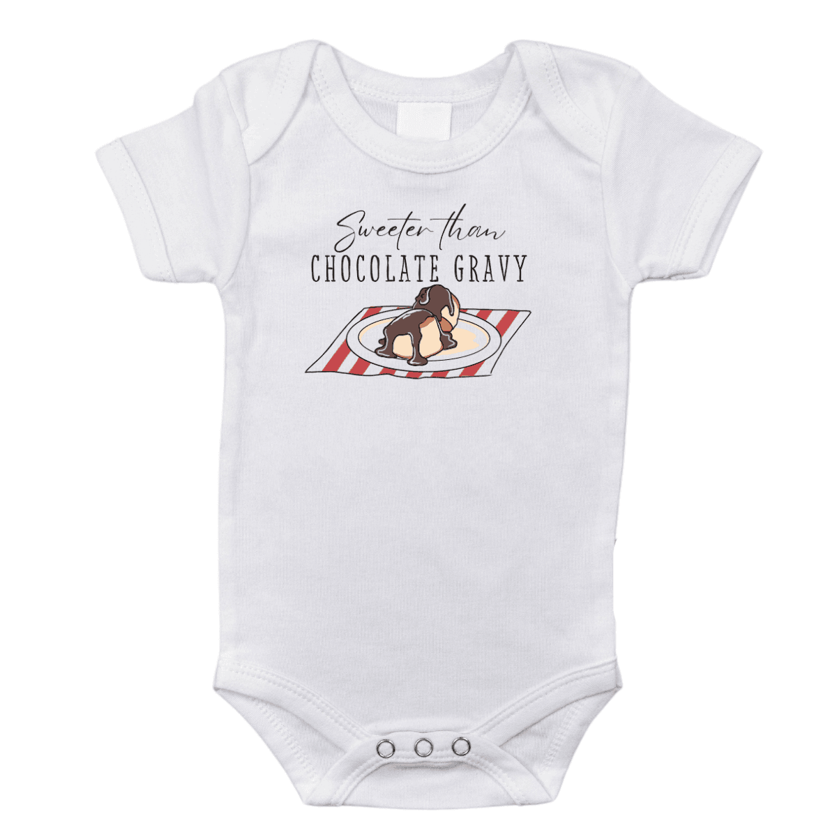 Arkansas Chocolate Gravy Baby Onesie Little Hometown