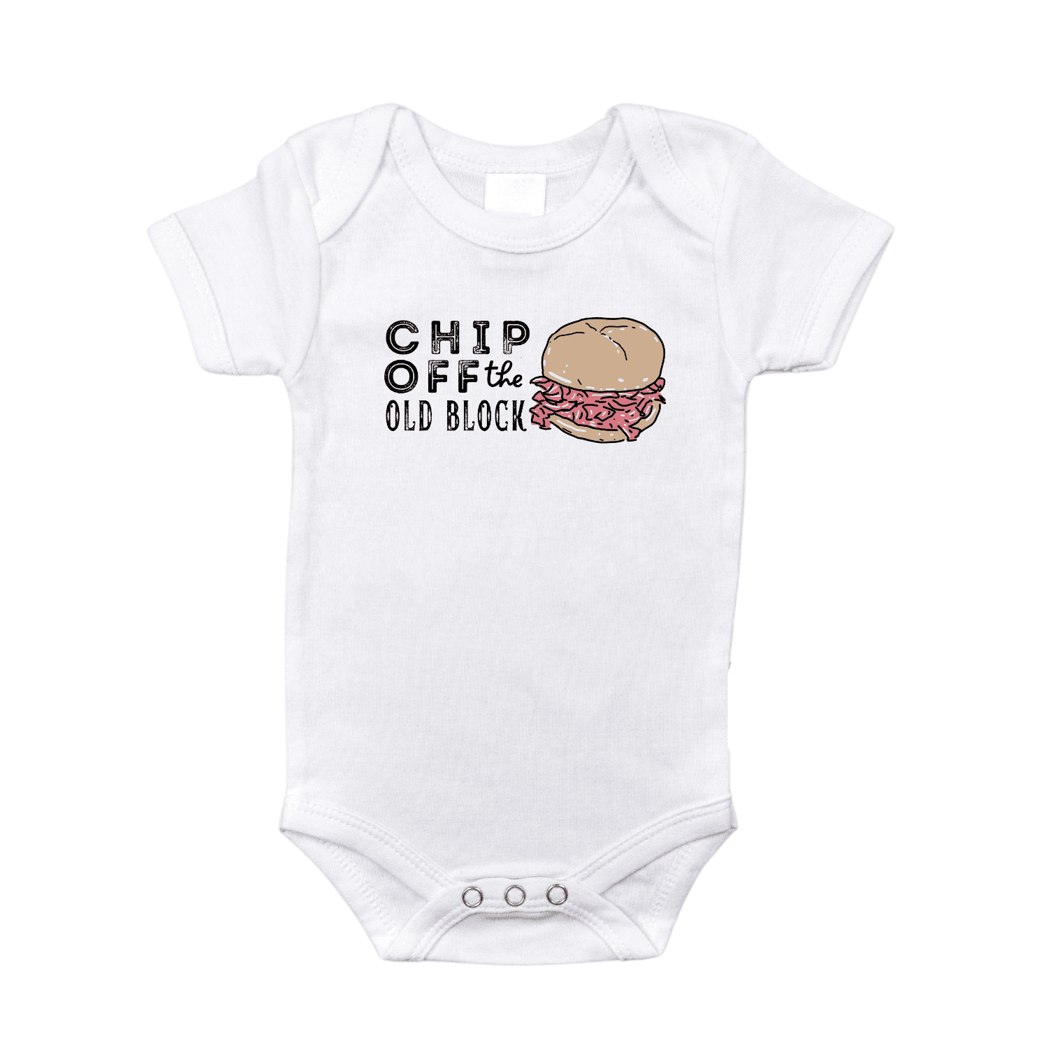 Chipped Ham Pittsburgh Onesie Little Hometown