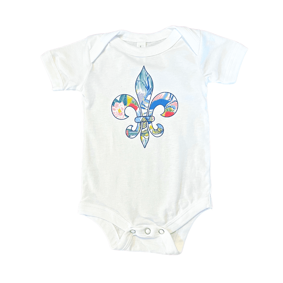 Louisiana Fleur de Lis Onesie Little Hometown
