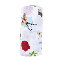 Load image into Gallery viewer, Oklahoma Baby Swaddle Blanket - Little Hometown
