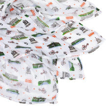 Load image into Gallery viewer, Washington DC Baby Muslin Swaddle Receiving Blanket - Little Hometown
