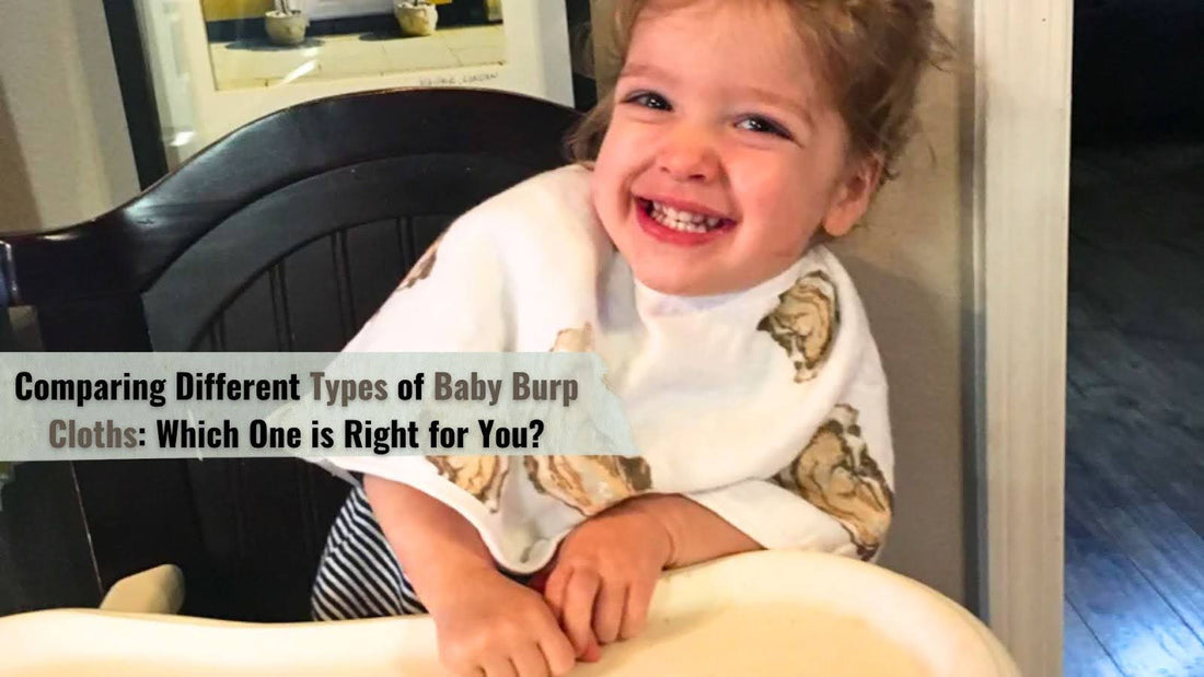 Comparing Different Types of Baby Burp Cloths: Which One is Right for You? - Little Hometown