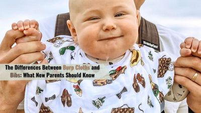The Differences Between Burp Cloths and Bibs: What New Parents Should Know - Little Hometown