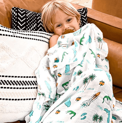 Florida-inspired Baby Gifts: Swaddle Blankets, Pajamas, Burp Cloths, Bibs, and Onesies - Little Hometown