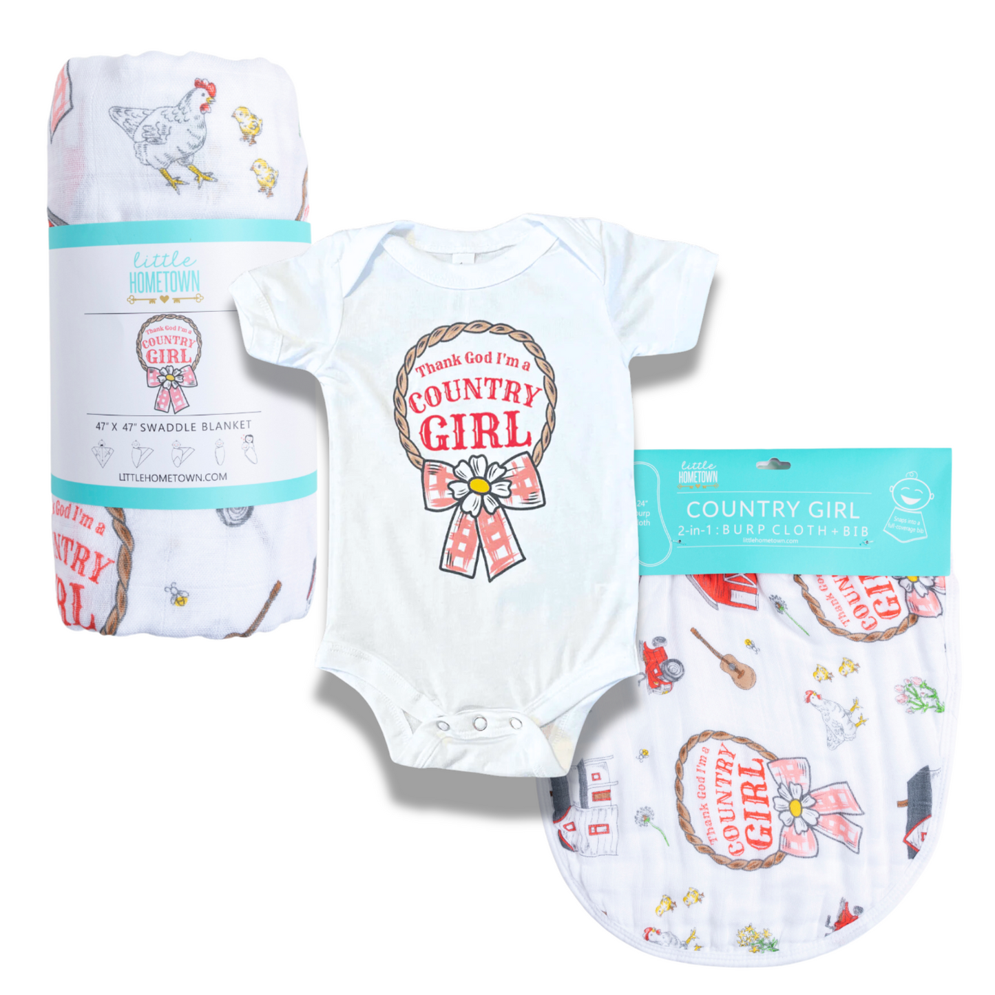 Country Girl Baby Gift Bundle