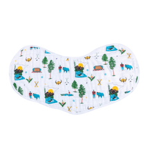 Load image into Gallery viewer, Baby Burp Cloth &amp; Bib Combo: Minnesota - Little Hometown
