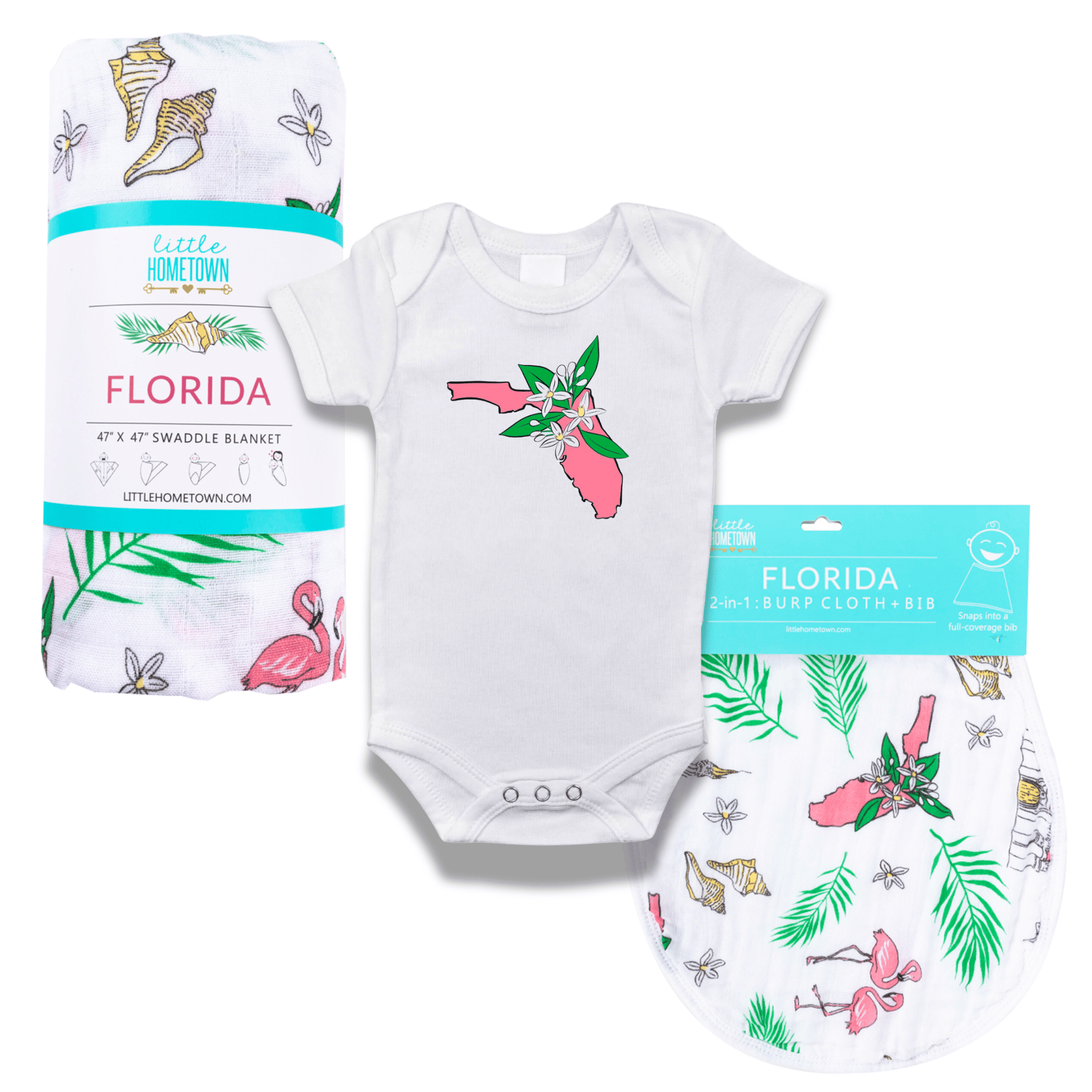Florida Baby (Orange Blossom) Gift Bundle - Little Hometown