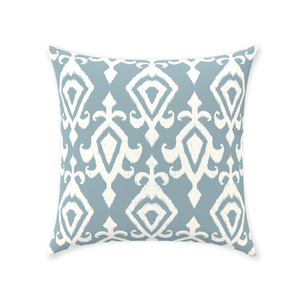 Magnolia Blue Throw Pillow - Little Hometown