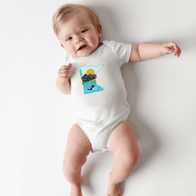 Load image into Gallery viewer, Minnesota Loon Baby Onesie - Little Hometown
