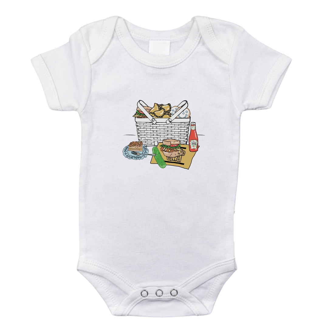 Pittsburgh Picnic Baby Onesie - Little Hometown