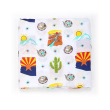 Load image into Gallery viewer, Arizona Baby Muslin Swaddle Blanket - Little Hometown
