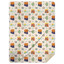 Load image into Gallery viewer, Arizona Plush Throw Blanket 60x80 - Little Hometown
