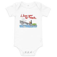Load image into Gallery viewer, Austin City I Love You So Much Baby Onesie One Piece - Little Hometown
