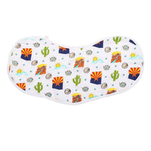 Load image into Gallery viewer, Baby Burp Cloth &amp; Bib Combo: Arizona - Little Hometown
