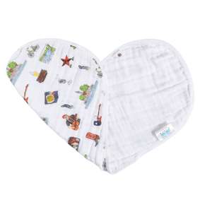 Baby Burp Cloth & Bib Combo: Austin - Little Hometown