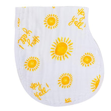 Load image into Gallery viewer, Baby Burp Cloth &amp; Bib Combo: Hey Yall! Southern Baby Gift - Little Hometown
