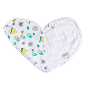 Baby Burp Cloth & Bib Combo: Illinois - Little Hometown