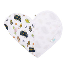 Load image into Gallery viewer, Baby Burp Cloth &amp; Bib Combo: Indiana - Little Hometown
