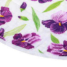 Load image into Gallery viewer, Baby Burp Cloth &amp; Bib Combo: Iris - Little Hometown
