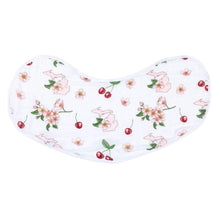 Load image into Gallery viewer, Baby Burp Cloth &amp; Bib Combo: Michigan Baby (Floral) - Little Hometown
