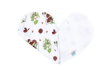 Load image into Gallery viewer, Baby Burp Cloth &amp; Bib Combo Ohio Baby (Floral) - Little Hometown
