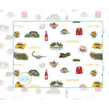 Load image into Gallery viewer, Baby Burp Cloth &amp; Bib Combo: Pittsburgh - Little Hometown
