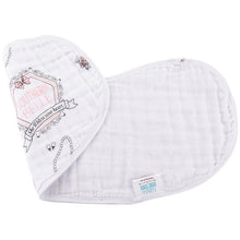 Load image into Gallery viewer, Baby Burp Cloth &amp; Bib Combo: Southern Belle - Little Hometown
