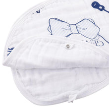 Load image into Gallery viewer, Baby Burp Cloth &amp; Bib Combo: Southern Gentleman - Little Hometown
