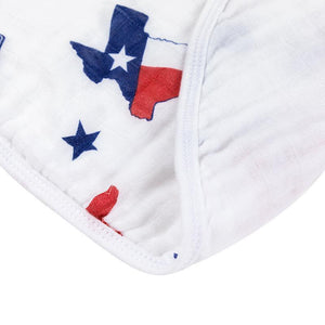 Baby Burp Cloth & Bib Combo: Texas Boy - Little Hometown