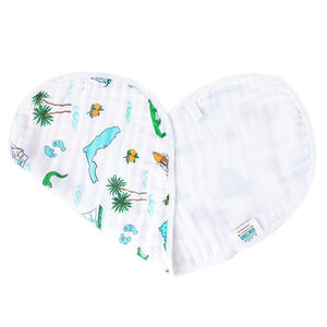 Baby Burp Cloth and Wraparound Bib Florida Baby - Little Hometown