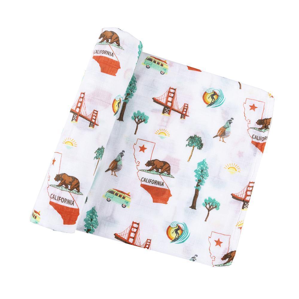 California Baby Muslin Swaddle Blanket