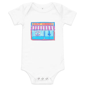 Florida Cafe Cubano Baby short sleeve one piece - Little Hometown