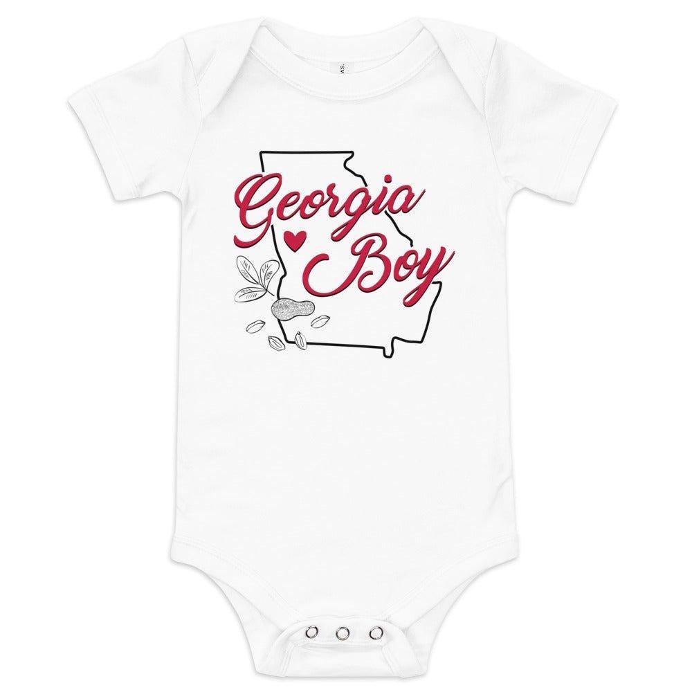 Georgia Boy Baby Onesie - Little Hometown