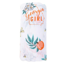 Load image into Gallery viewer, Georgia Girl Baby Muslin Swaddle Blanket - Little Hometown
