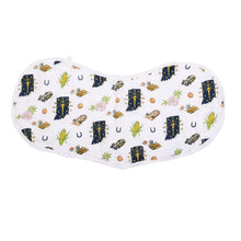 Load image into Gallery viewer, Gift Set: Indiana Baby Muslin Swaddle Blanket and Burp Cloth/Bib Combo - Little Hometown
