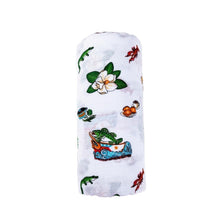 Load image into Gallery viewer, Gift Set: Louisiana Baby Muslin Swaddle Blanket and Burp Cloth/Bib Combo - Little Hometown
