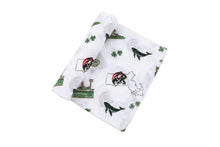 Load image into Gallery viewer, Gift Set: Massachusetts Baby Muslin Swaddle Blanket and Burp Cloth/Bib Combo - Little Hometown
