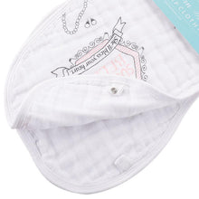 Load image into Gallery viewer, Gift Set: Southern Belle Baby Muslin Swaddle Blanket and Burp Cloth/Bib Combo - Little Hometown
