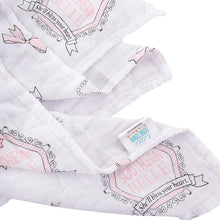 Load image into Gallery viewer, Gift Set: Southern Belle Baby Muslin Swaddle Blanket and Burp Cloth/Bib Combo - Little Hometown
