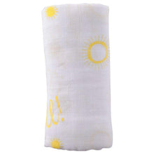 Load image into Gallery viewer, Hey Y&#39;all! Swaddle Baby Muslin Swaddle Receiving Blanket - Little Hometown
