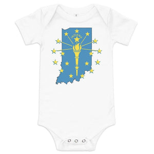 Indiana Baby short sleeve onesie - Little Hometown