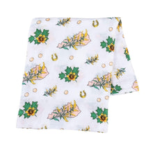 Load image into Gallery viewer, Kentucky Baby (Floral) Muslin Swaddle Receiving Blanket - Little Hometown
