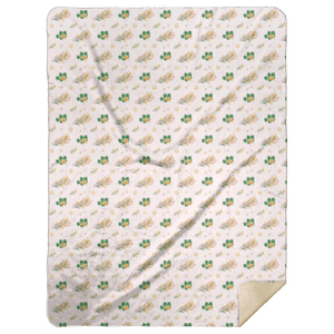 Kentucky Floral Plush Throw Blanket 60x80 - Little Hometown