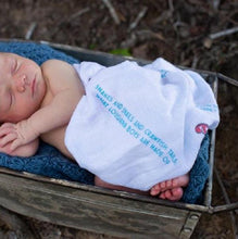 Load image into Gallery viewer, Louisiana Baby Boy Baby Muslin Swaddle Receiving Blanket - Little Hometown

