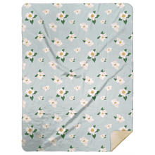 Load image into Gallery viewer, Magnolia Plush Throw Blanket 60x80 - Little Hometown
