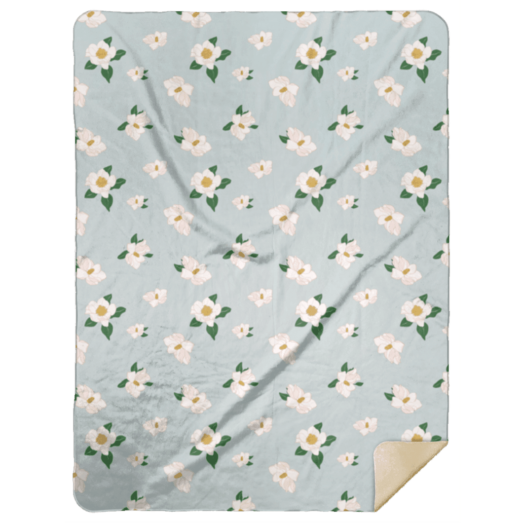 Magnolia Plush Throw Blanket 60x80 - Little Hometown