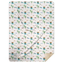 Load image into Gallery viewer, Minnesota Plush Throw Blanket 60x80 - Little Hometown
