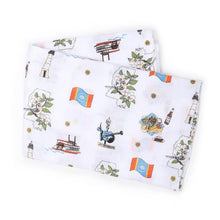 Load image into Gallery viewer, Mississippi Baby Muslin Swaddle Receiving Blanket - Little Hometown
